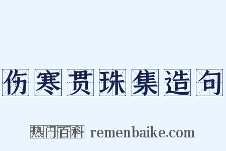 伤寒贯珠集造句是什么意思的图片